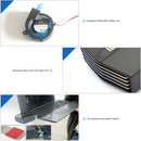 Simple And Creative Laptop Exhaust Radiator