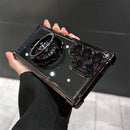 Decompression Gyro Magnetic Bracket Phone Case