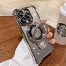 Magnetic Shockproof Phone Case With Bracket